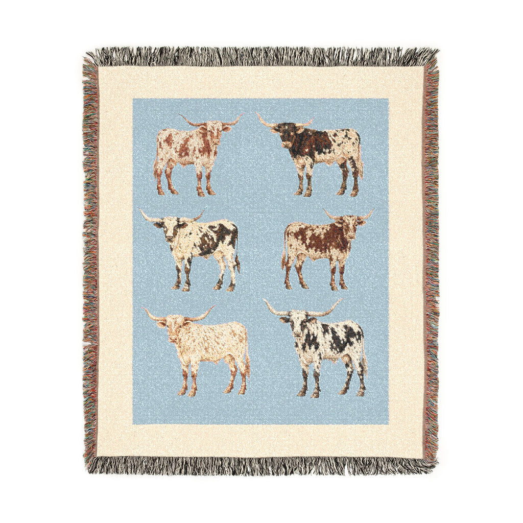 The Longhorn Lineup Blanket