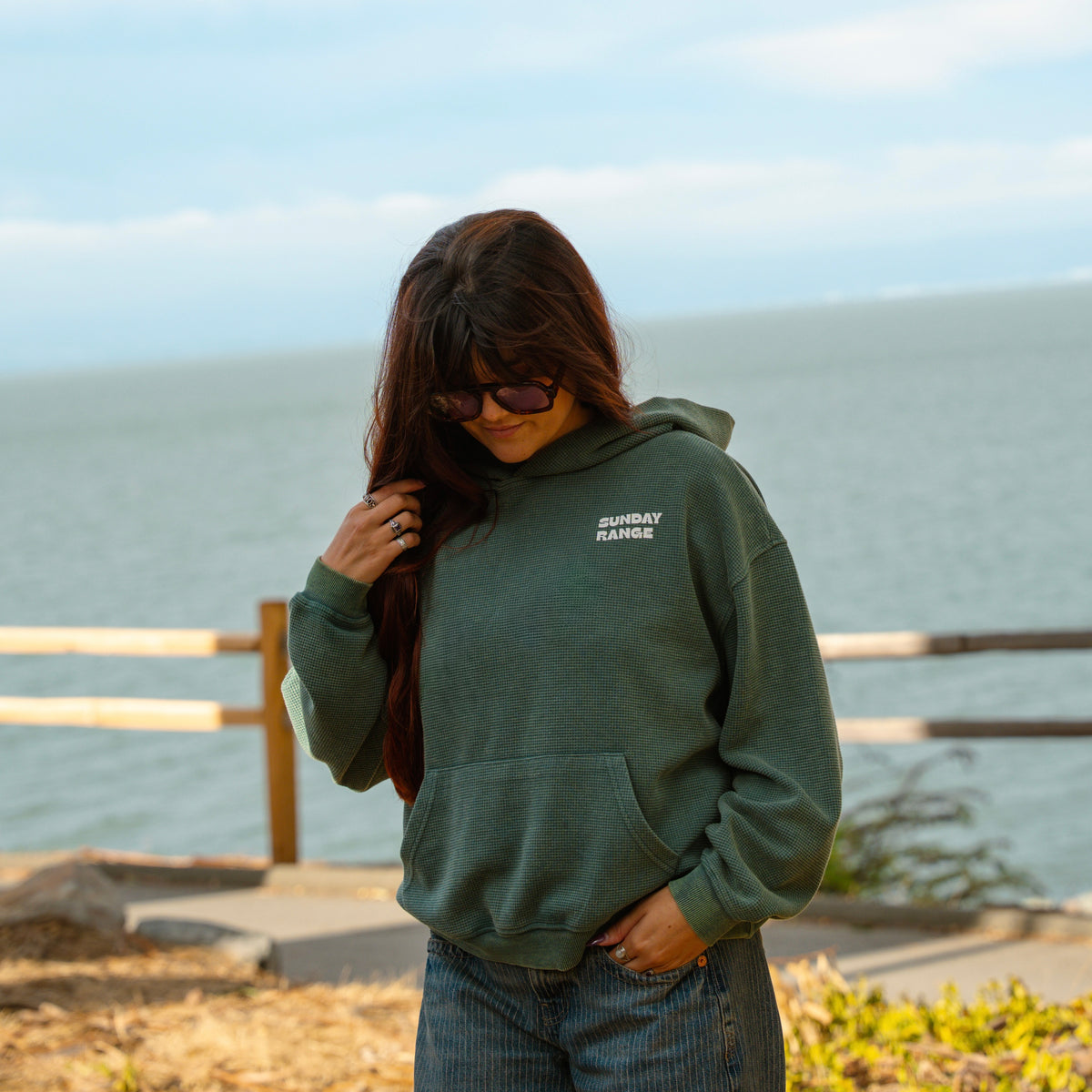 Forest Waffle Hoodie