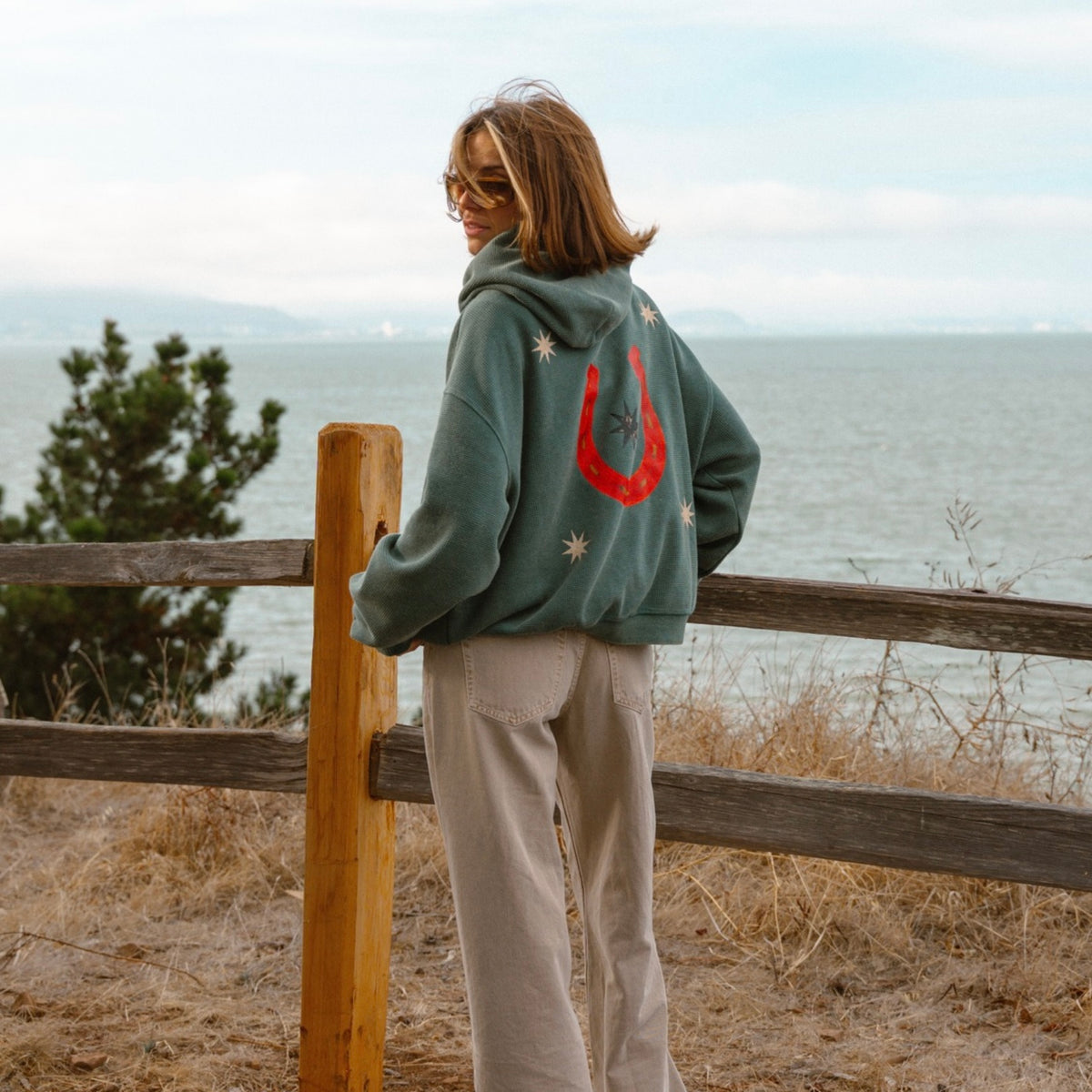 Forest Waffle Hoodie