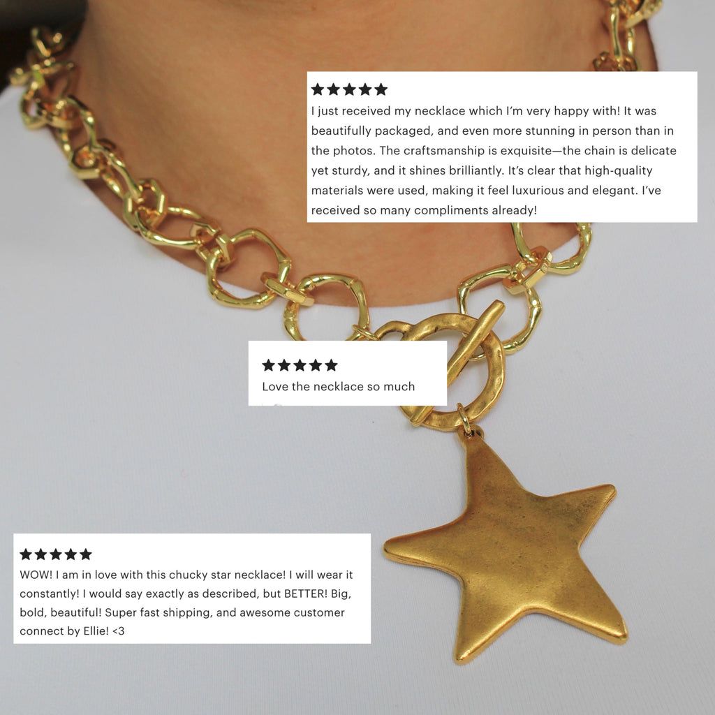 The Stella Necklace - Gold
