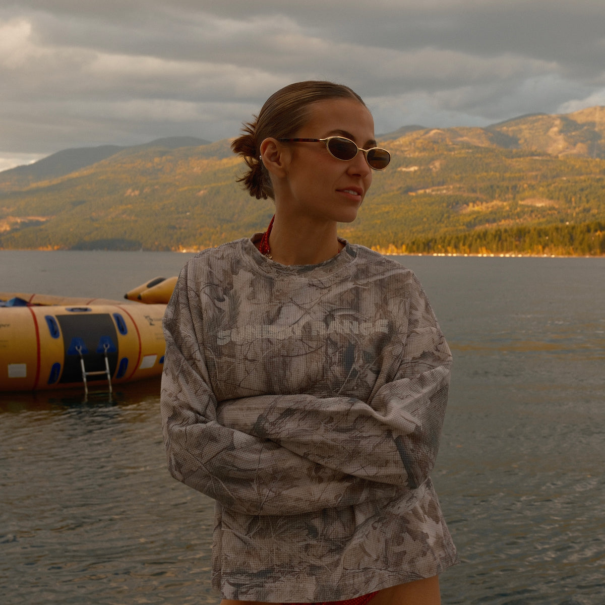 The Camo Waffle Long Sleeve