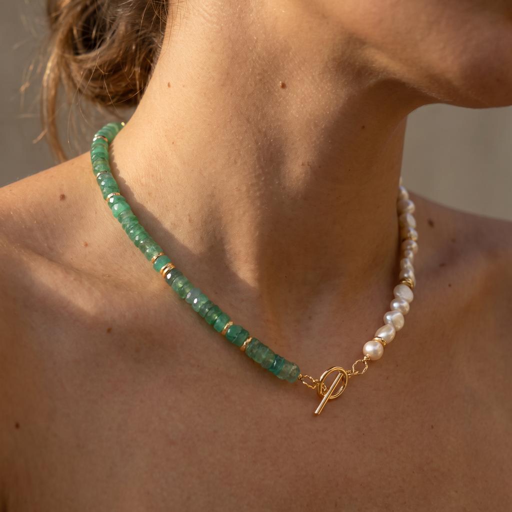 The Solana Necklace - Aventurine