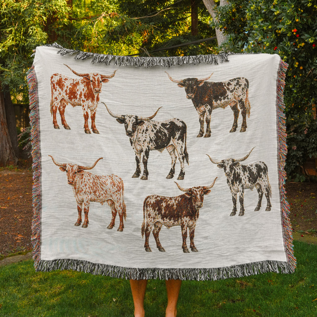 The Herd Jacquard Blanket