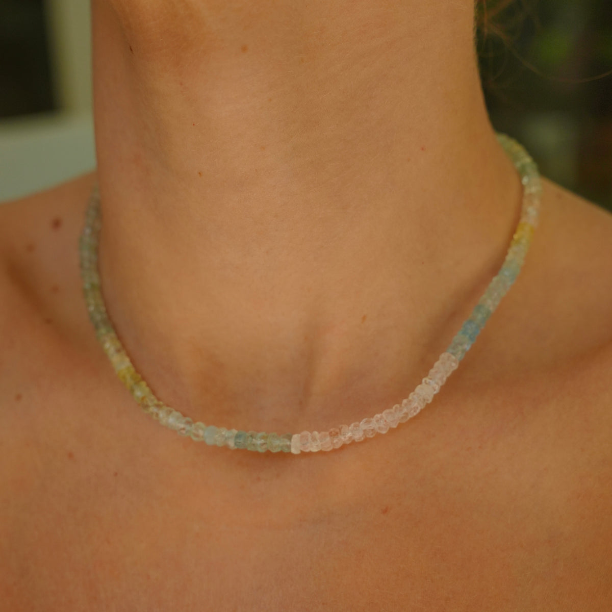 The Odessa Aquamarine Necklace