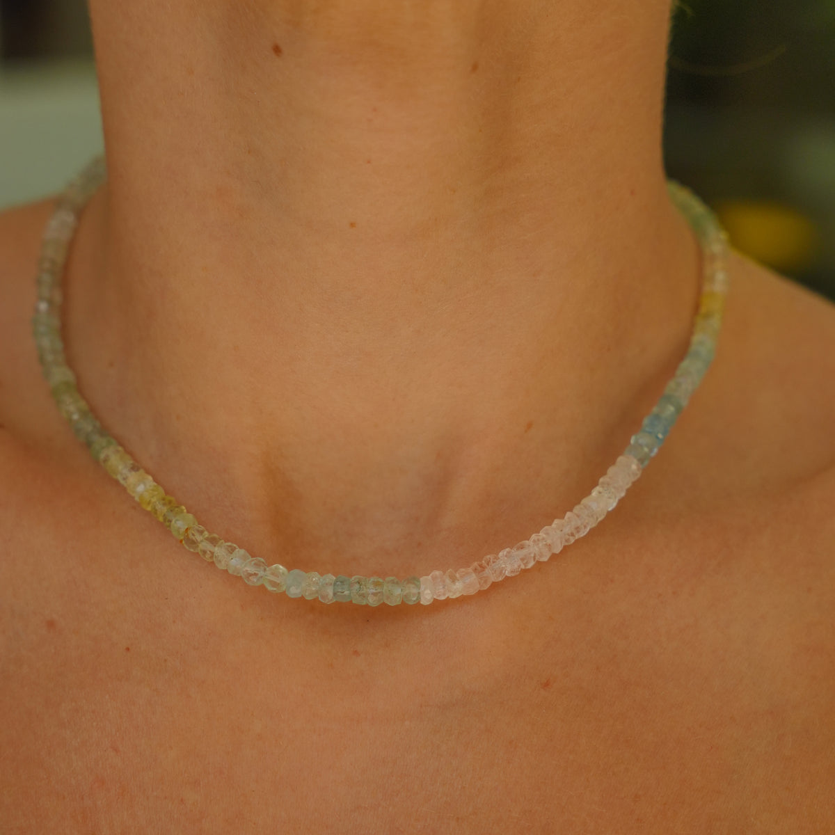 The Odessa Aquamarine Necklace