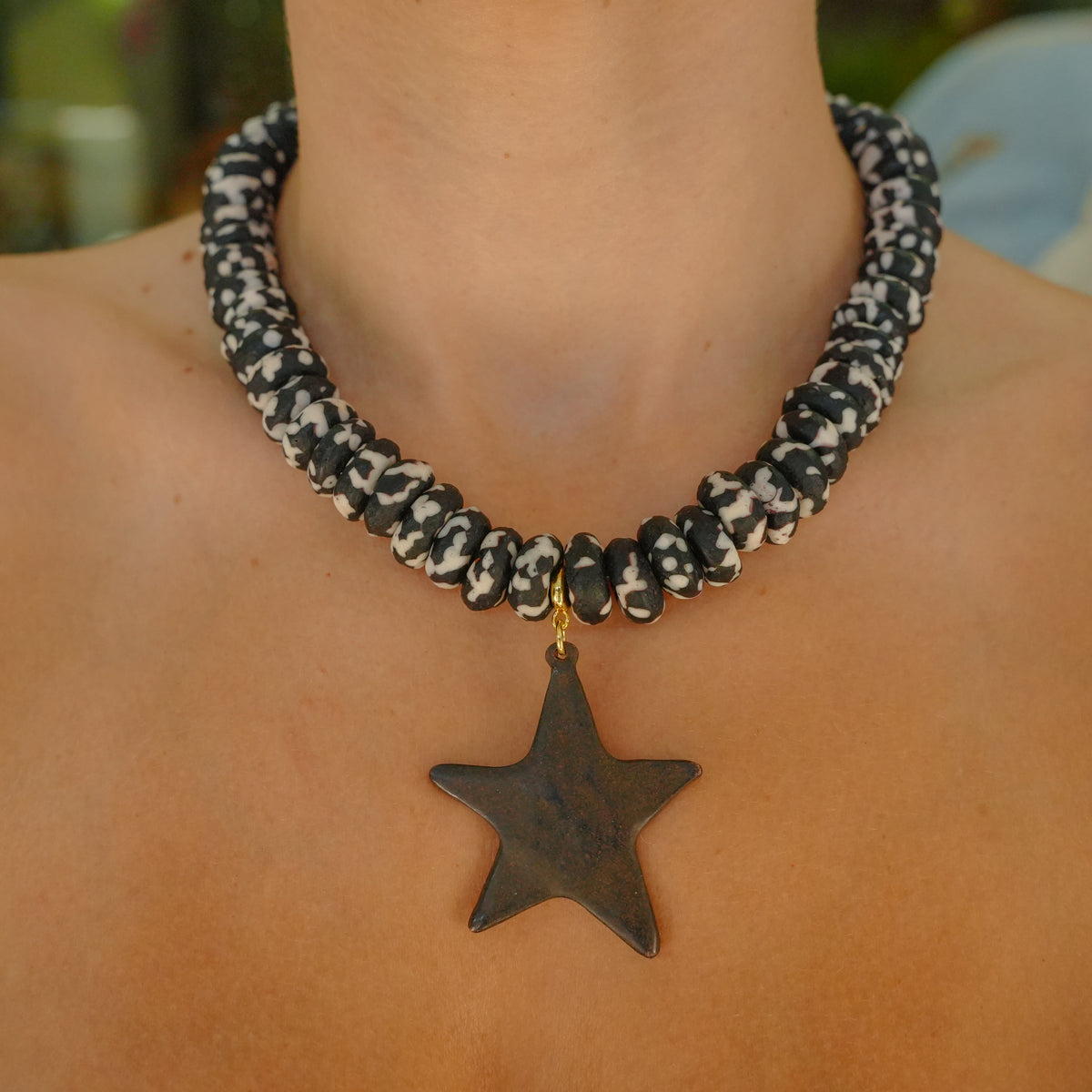 The Lone Star Necklace - Charcoal