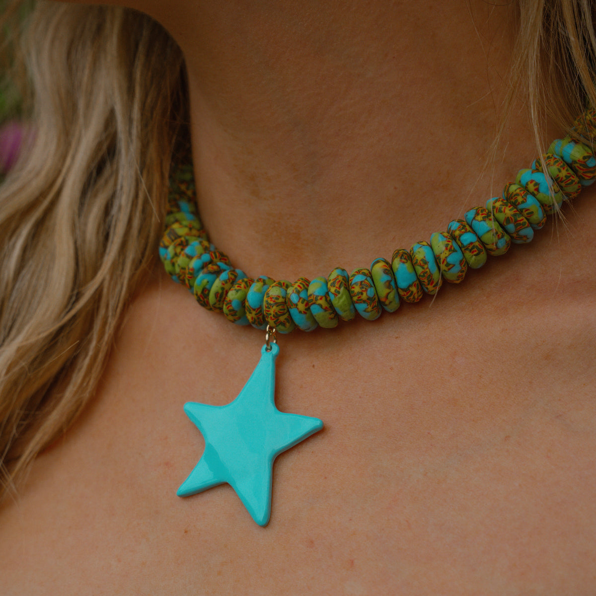 The Lone Star Necklace - Lagoon