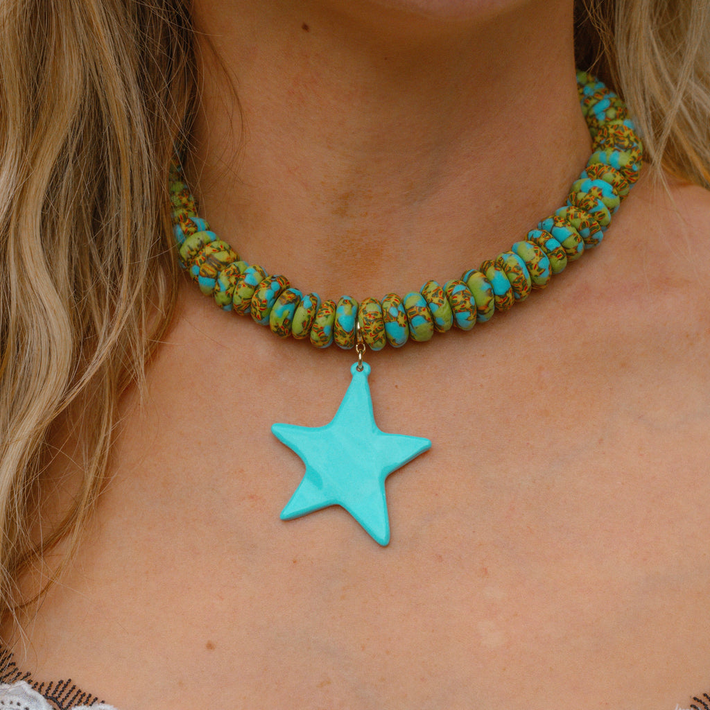 The Lone Star Necklace - Lagoon