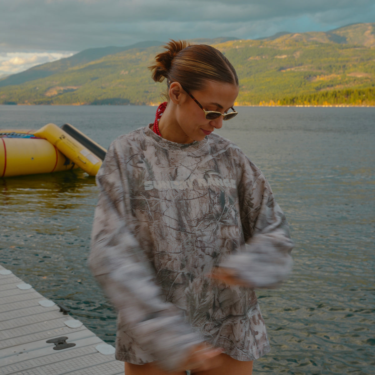 The Camo Waffle Long Sleeve