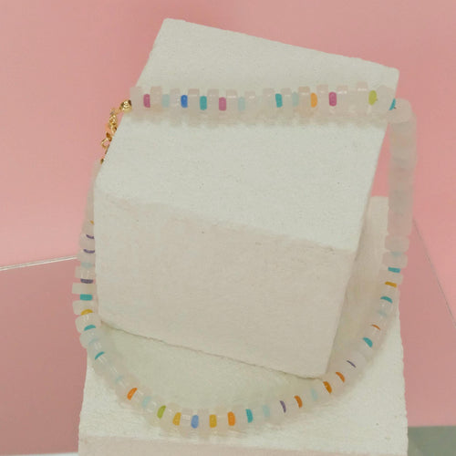 Cotton Cloud Necklace